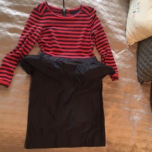 Marc by Marc Jacobs Red & Navy Dress